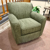 Kaylee Olive Swivel Barrel Arm Chair