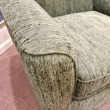 Kaylee Olive Swivel Barrel Arm Chair