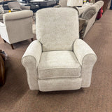 Josey Parchment Swivel Rocker Recliner