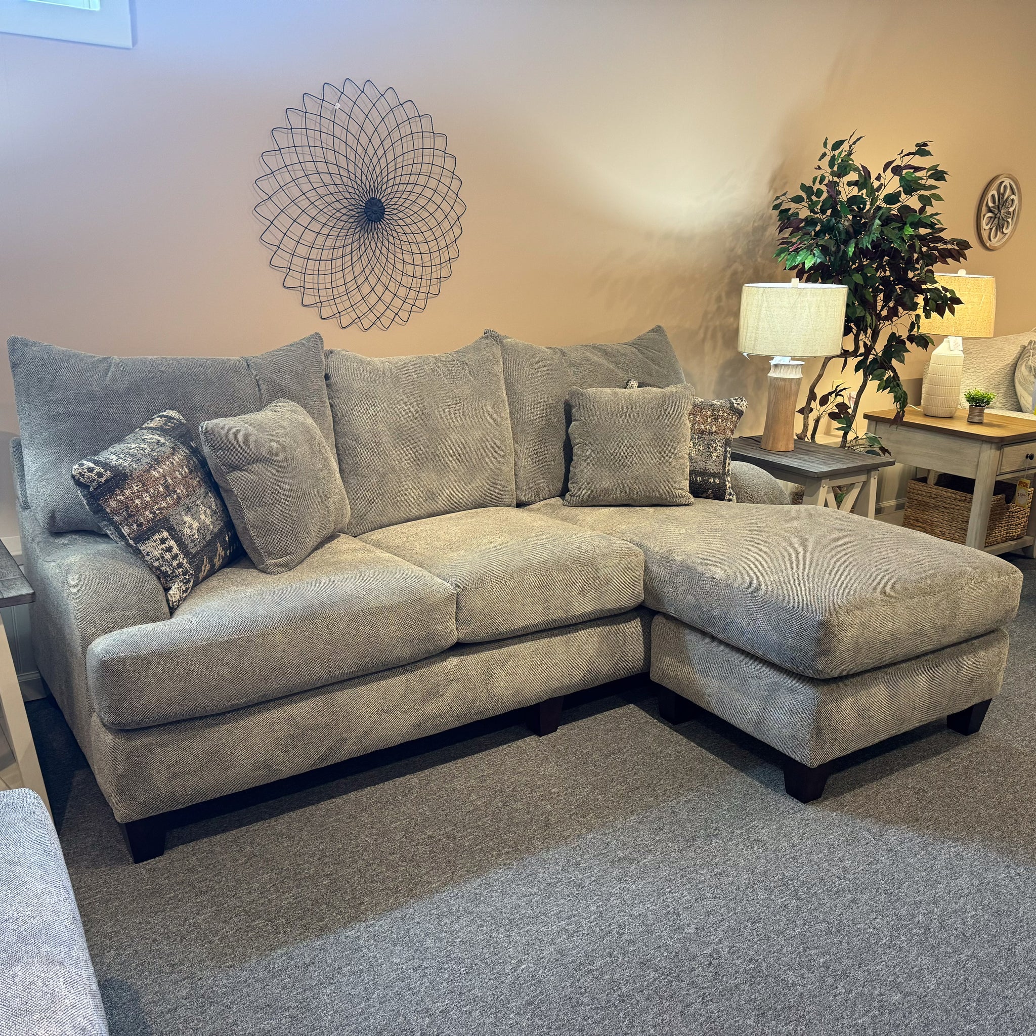 Catalina Domain Dove Sectional