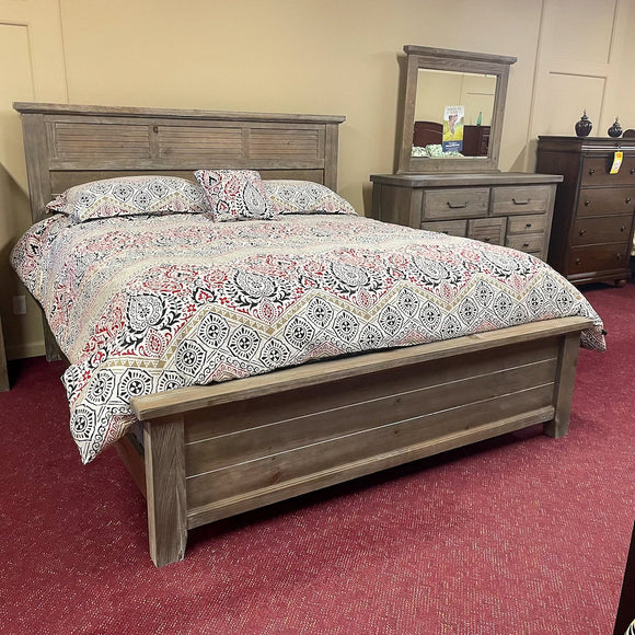 King Rustic Arch Bedroom Set