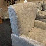 Athen Parchement Swivel Recliner