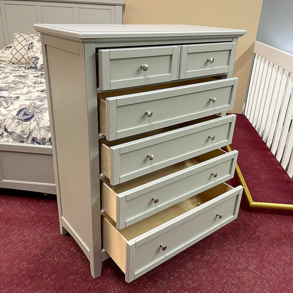 grey 5 drawer dresser Moe Gray 5-Drawer Storage Chest 1 x Dresser 1 Light Blue Fashionable Elegant sleeve:35 36 Style Number 42463