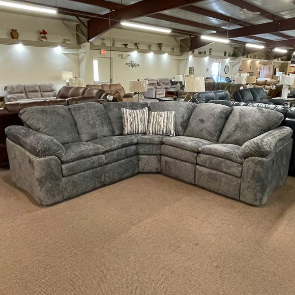 Seneca Gladiator Fog Power Reclining Sectional