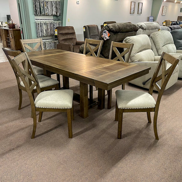 Moriville Dining Room Table & 6 Chairs