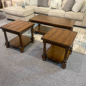 Hughes Coffee Table & 2 End Tables (Set of 3)