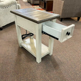 Brookstone Chairside End Table