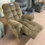 Brosmer Cocoa Power Recliner With Power Headrest