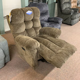 Brosmer Cocoa Power Recliner With Power Headrest