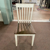 Simple Pedestal Leg Table & 4 Chairs