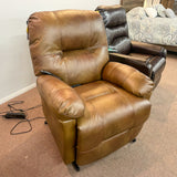 Zaynah Saddle Leather Lift Chair