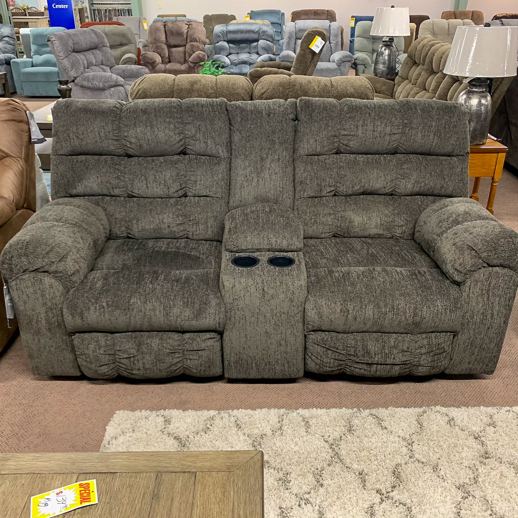 Acieona Reclining Loveseat with Console