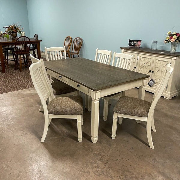 Brookstone Dining Room Table 6 Chairs