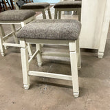 Brookstone Counter Height Dining Table and 4 Stools