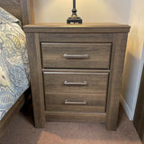 Weathered Two Drawer Night Stand