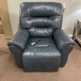 Steel Unity Leather Power Wallsaver Recliner