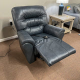Steel Unity Leather Power Wallsaver Recliner