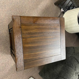 Fraser End Table with USB Ports & Outlets