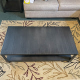 Metal Coffee Table & 2 End Tables